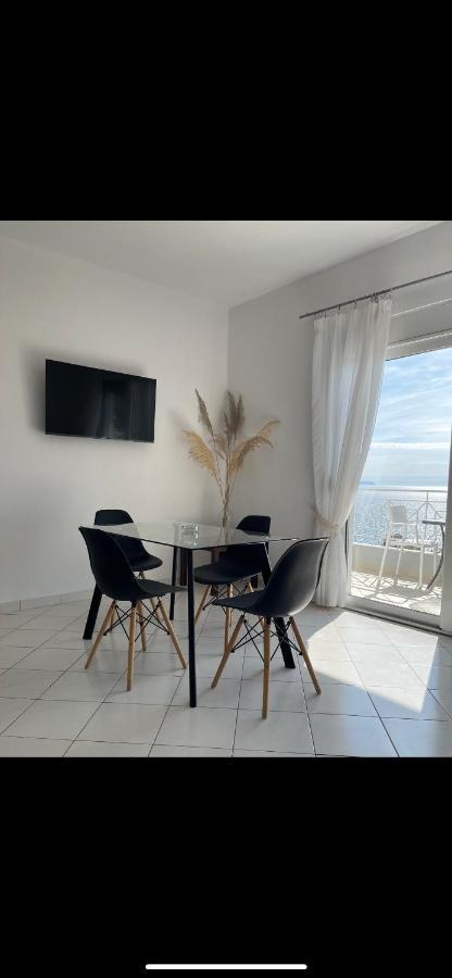 Villa 61 Sea And Sunset View Dhermi Bagian luar foto
